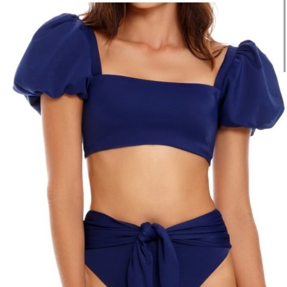 NWT Agua Bendita Calista Bikini Top